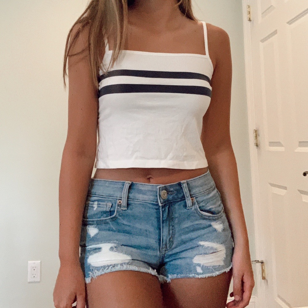 Brandy Melville Double Stripe Tank